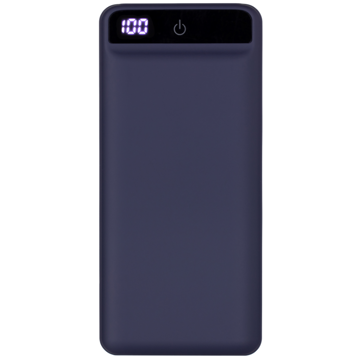 პორტატული დამტენი 2E PB2005AQC Power Bank 20000mA/h, DC 5V, PD, QC3.0-2USB, MicroUSB, Type-C, DarkBlue