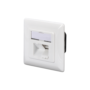 ქსელის კაბელის როზეტი DIGITUS CAT 6 wall outlet shielded