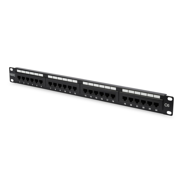 პატჩი პანელი DIGITUS CAT 6 Class E Patch Panel unshielded