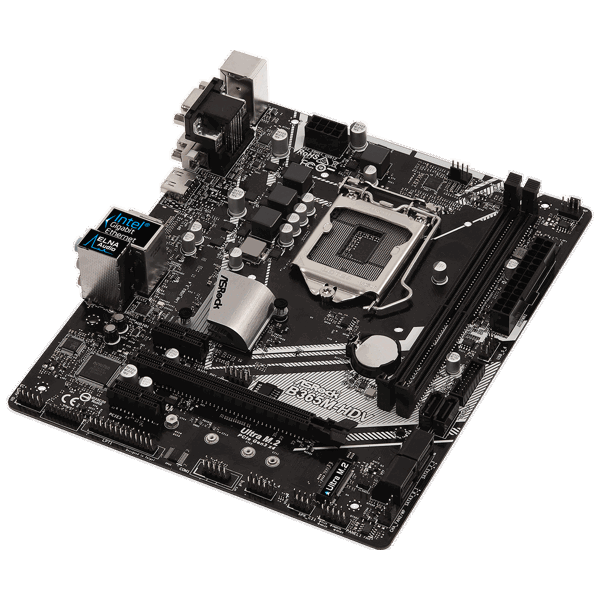 დედა დაფა ASRock B365M-HDV s1151 B365 2xDDR4 M.2 HDMI-DVI-VGA mATX