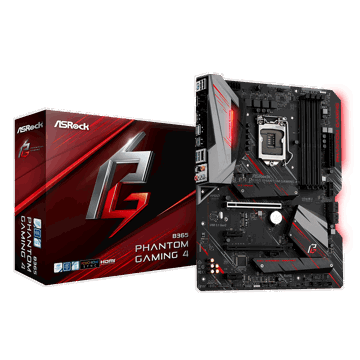 დედა დაფა ASRock B365 PHANTOM GAMING 4 s1151 B365 4xDDR4 M.2 HDMI-DP1.2 SPDIF Type C ATX