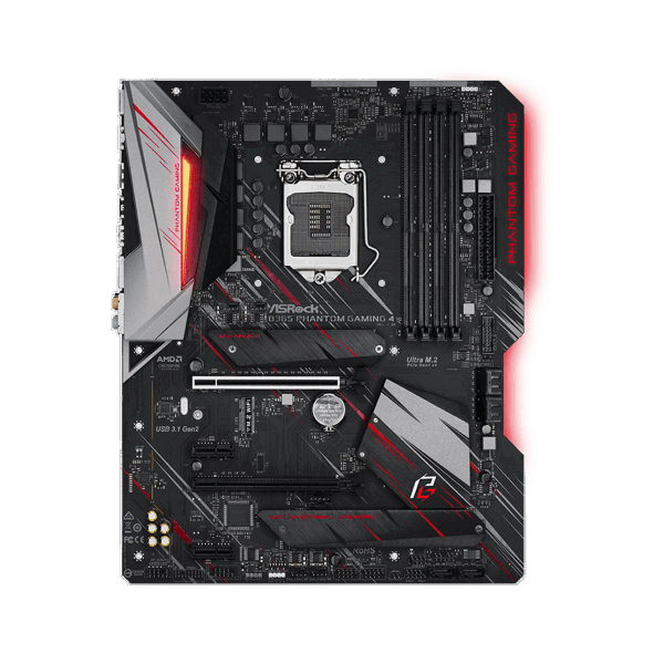 დედა დაფა ASRock B365 PHANTOM GAMING 4 s1151 B365 4xDDR4 M.2 HDMI-DP1.2 SPDIF Type C ATX