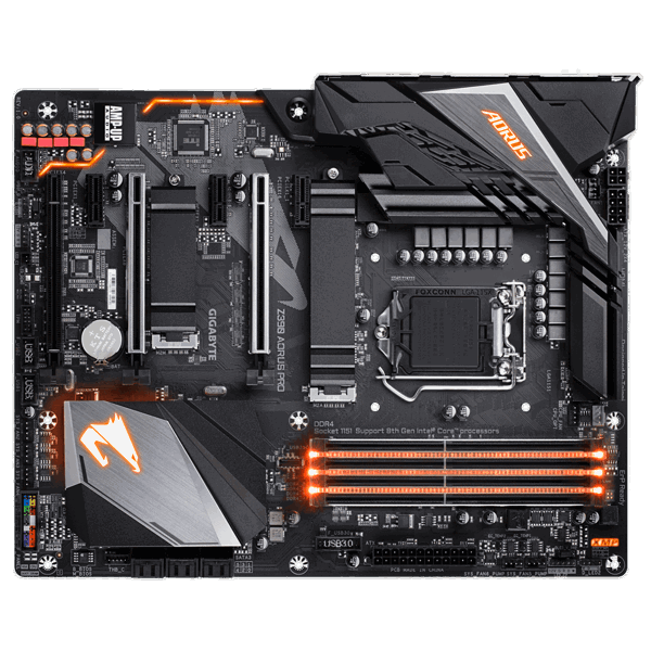 დედა დაფა GIGABYTE Z390 AORUS PRO s1151 Z390 4xDDR4 M.2 HDMI ATX