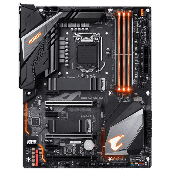 დედა დაფა GIGABYTE Z390 AORUS PRO s1151 Z390 4xDDR4 M.2 HDMI ATX