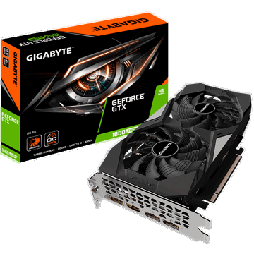 ვიდეო დაფა GIGABYTE GeForce GTX1660 SUPER 6GB DDR6 192bit DPx3-HDMI OC