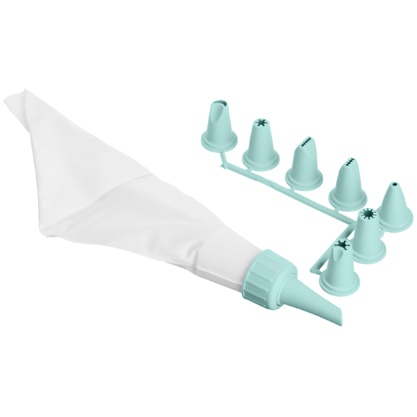 საკონდიტრო შპრიცი ARDESTO AR2307TP Mousse Cream Sack, tiffany blue, plastic