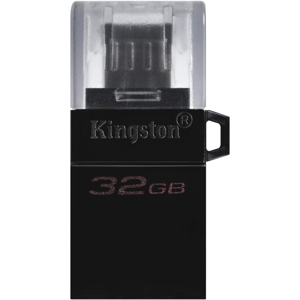 USB ფლეშ მეხსიერება Kingston 32GB USB 3.2 G2 microUSB DT microDuo OTG