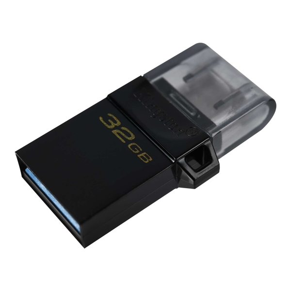 USB ფლეშ მეხსიერება Kingston 32GB USB 3.2 G2 microUSB DT microDuo OTG