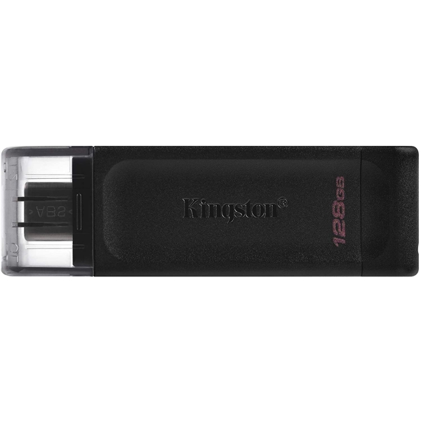 ფლეშ მეხსიერება Kingston 128GB USB-C 3.2 Gen 1 DT70