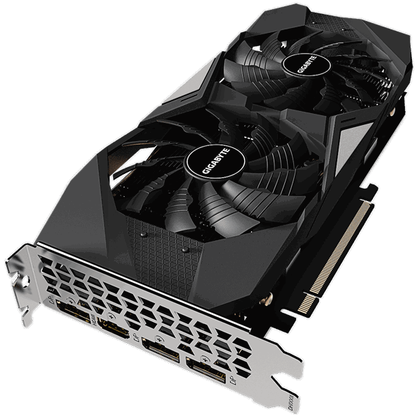 ვიდეო დაფა GIGABYTE GeForce RTX2070 8GB DDR6 256bit DPx3-HDMI WINDFORCE 2X