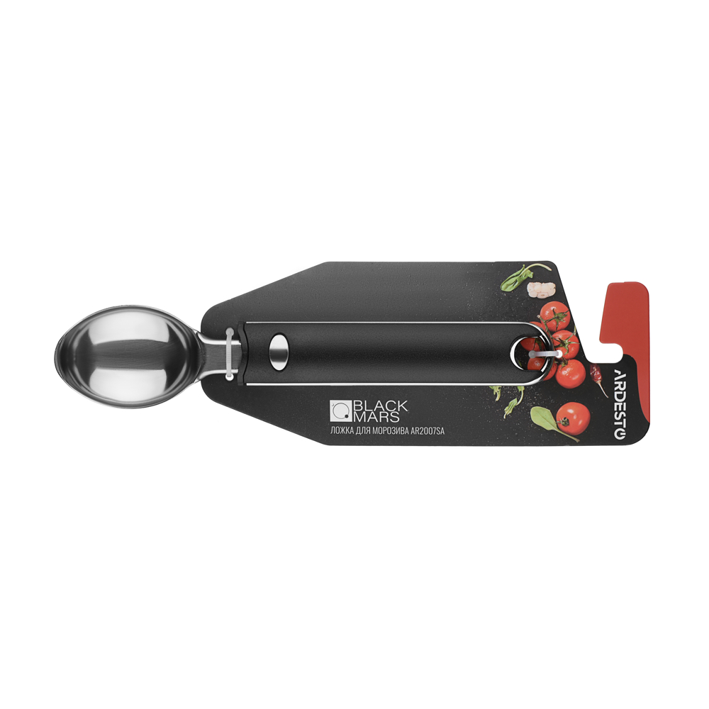ARDESTO AR2007SA Black Mars, Ice Cream Spoon, Stainless Steel