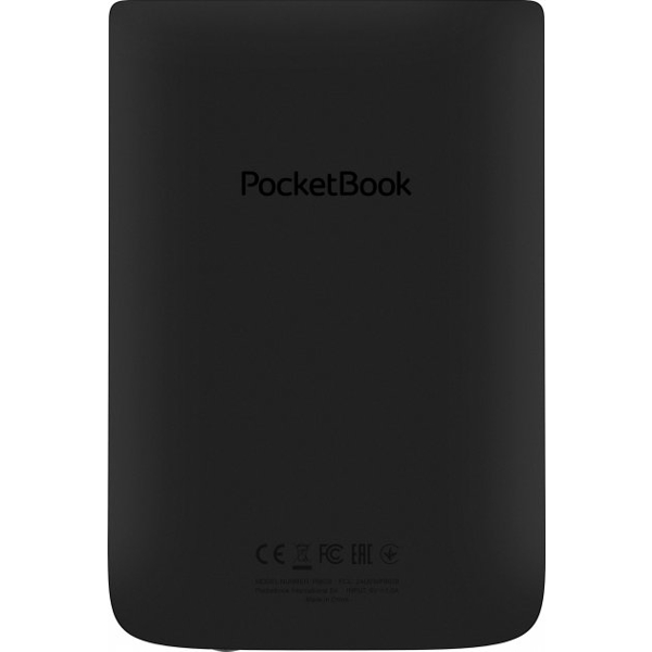 PocketBook PB628-P-CIS, 6", E-Reader, 512MB, 8GB, Wi-Fi, Black