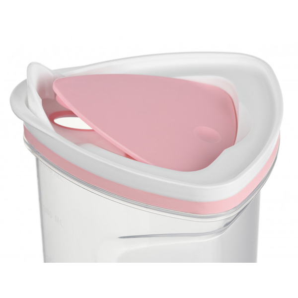 ზეთის კონტეინერი ARDESTO Oli container Fresh 1 l, pink, plastic