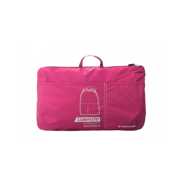 ჩანთა TUCANO COMPATTO XL BACKPACK PACKABLE FUCHSIA