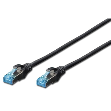 ქსელის კაბელი DIGITUS CAT 5e SF-UTP patch cord, Cu, PVC