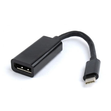 ადაპტერი Gembird A-CM-DPF-01 USB-C to DisplayPort adapter black