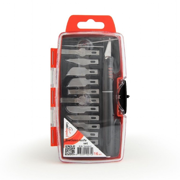 ხელსაწყოების ნაკრები Gembird TK-NS-01 Precision knife set 16 pcs