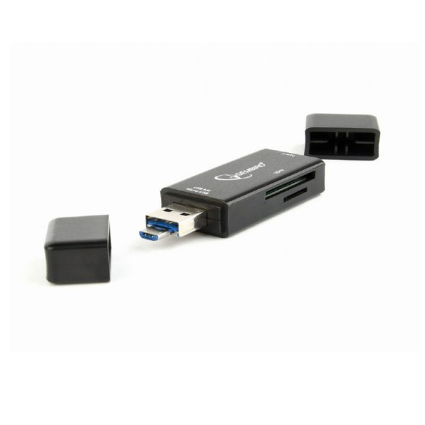 ბარათის წამკითხველი Gembird UHB-CR3IN1-01 Multi-USB SD card reader