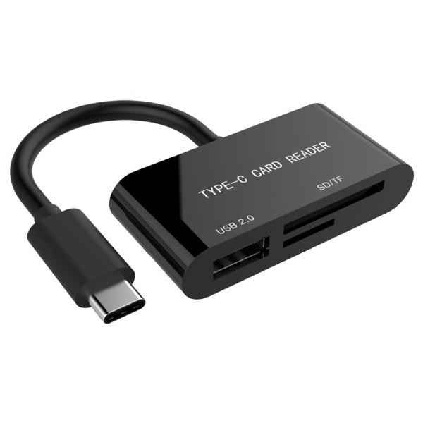  USB C SD TF Memory Card Reader