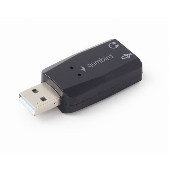 ხმის კარტა Gembird SC-USB2.0-01 Premium USB sound card "Virtus Plus"