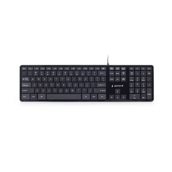 კლავიატურა: Gembird KB-MCH-02 Chocolate Keyboard US layout black