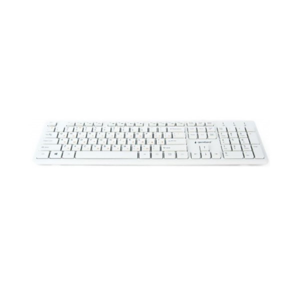 კლავიატურა Gembird KB-MCH-03-W-RU Multimedia "chocolate" keyboard USB RU