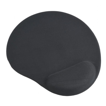 Gembird MP-GEL-BK Gel mouse pad with wrist support black