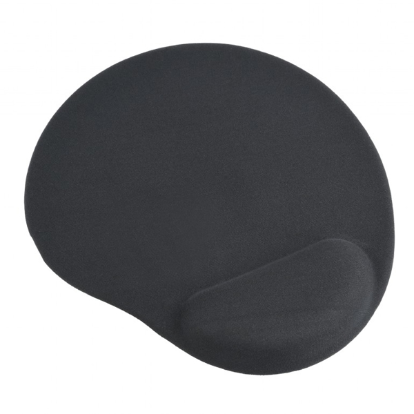 მაუსის პადი Gembird MP-GEL-BK Gel mouse pad with wrist support black