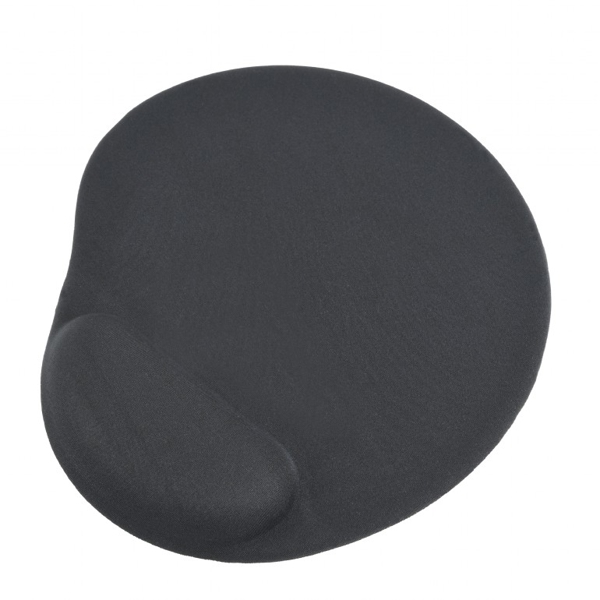 მაუსის პადი Gembird MP-GEL-BK Gel mouse pad with wrist support black