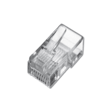 კონექტორი DIGITUS Modular Plug, for Flat Cable, 8P8C