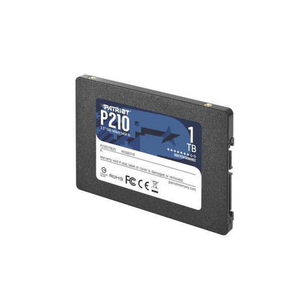 მყარი დისკი SSD Patriot P210 SSD 1TB SATA3 2.5 - P210S1TB25