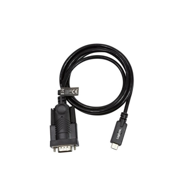 ადაპტერი Logilink AU0051 USB Adapter USB-C to serial cable version