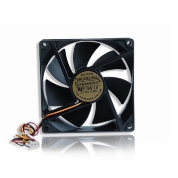 ქულერი Gembird FANCASE2 90 mm PC case fan ball bearing