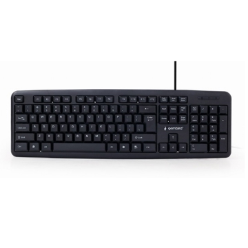 კლავიატურა Gembird KB-U-103 Keyboard USB Black