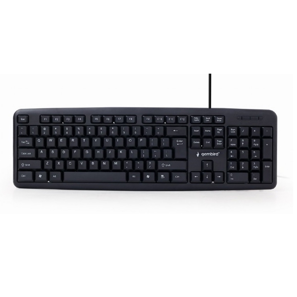 კლავიატურა Gembird KB-U-103 Keyboard USB Black