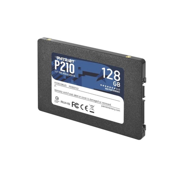 მყარი დისკი (SSD) Patriot P210 SSD 128GB SATA3 2.5 - P210S128G25