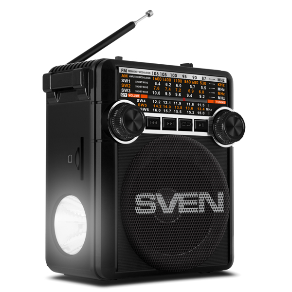 რადიო მიმღები Sven SRP-355 Speakers Black