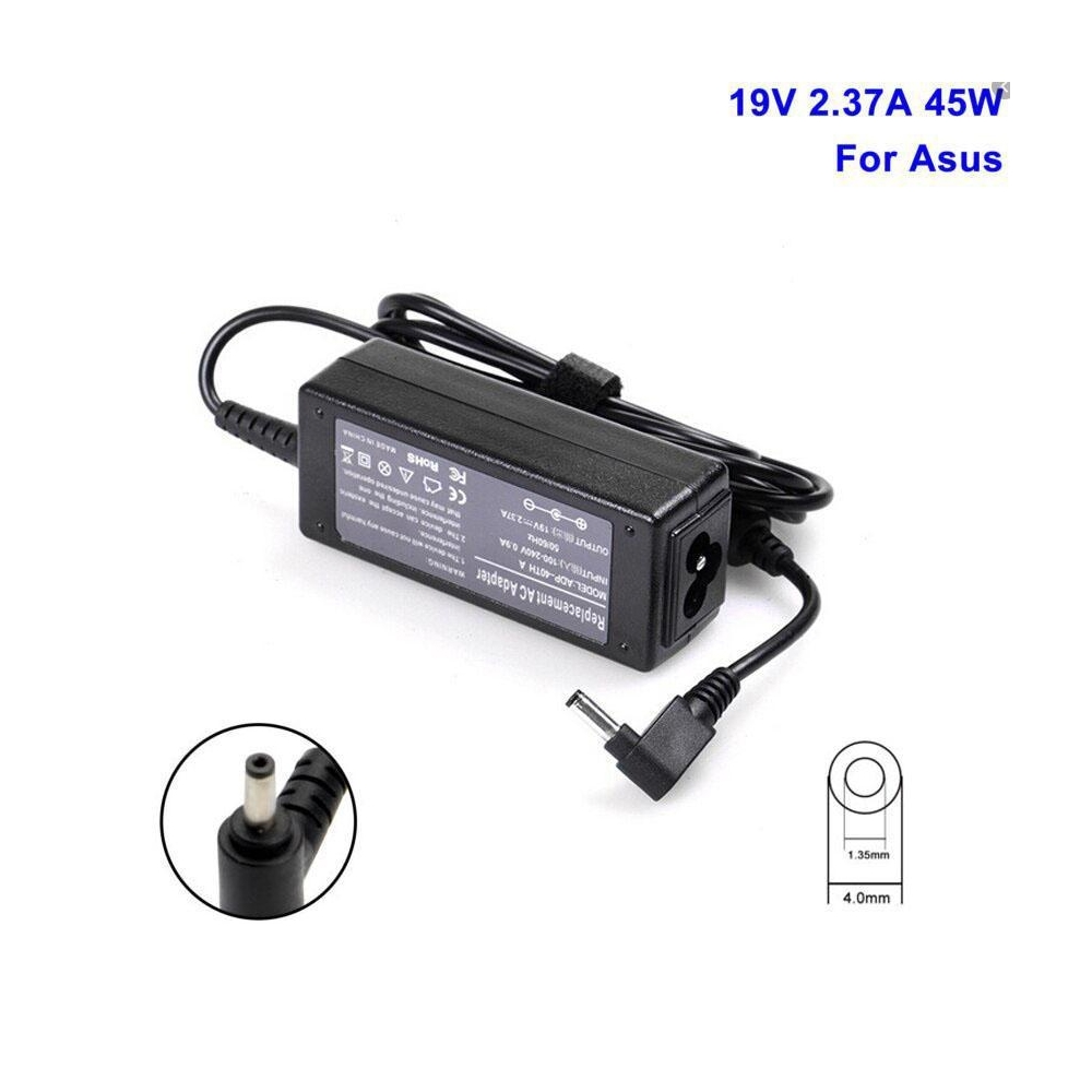 ნოუთბუქის დამტენი ASUS Notebook Power Suply AC100-240 Output 19v 2.37A DC Size 4.0*1.35 MM