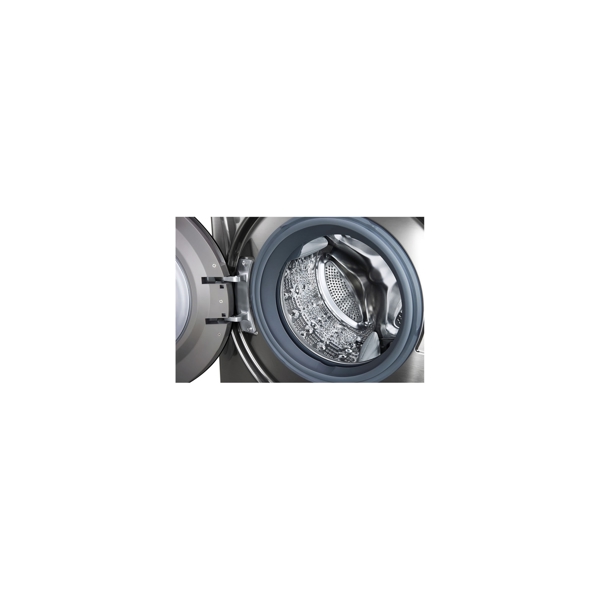 სარეცხი მანქანა LG F-4M5VS6S A 9kg, 1400 RPM Dark Silver