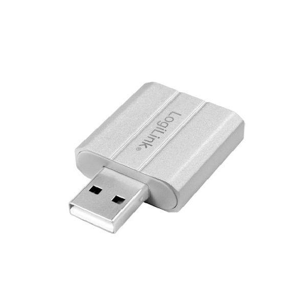 ადაპტერი Logilink UA0298 USB audio adapter silver