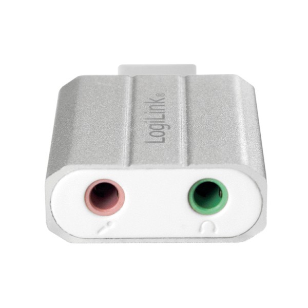 ადაპტერი Logilink UA0298 USB audio adapter silver