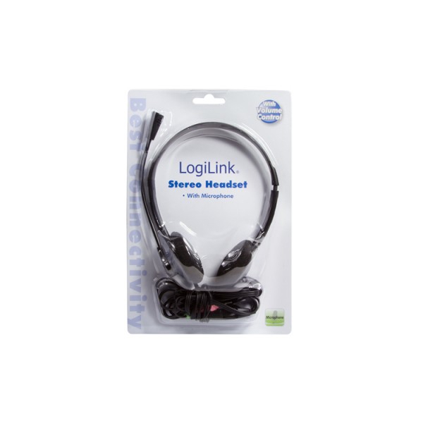 ყურსასმენი Logilink HS0002 Headset Stereo with Microphone Easy