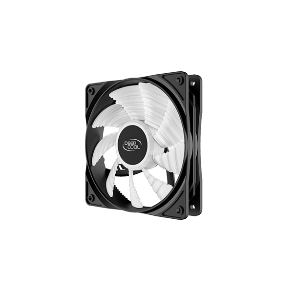 ქულერი DEEPCOOL RF120B 120mm Single Color Blue Case Fan 4 Ultra-Bright LED Lights 1.92W