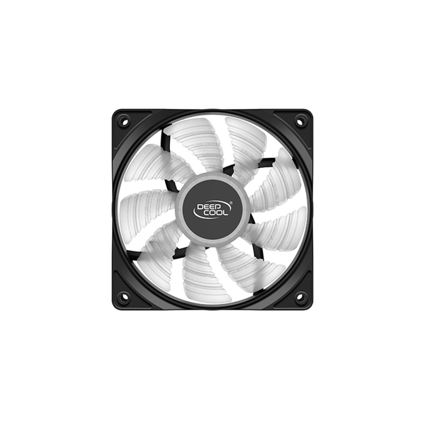 ქულერი DEEPCOOL RF120B 120mm Single Color Blue Case Fan 4 Ultra-Bright LED Lights 1.92W