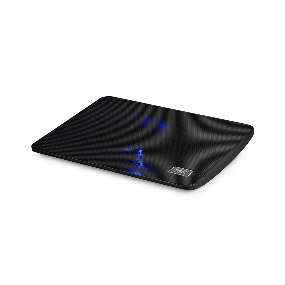 Deepcool WIND PAL MINI Slim Notebook Cooler with 14cm Blue LED Fan 15.6