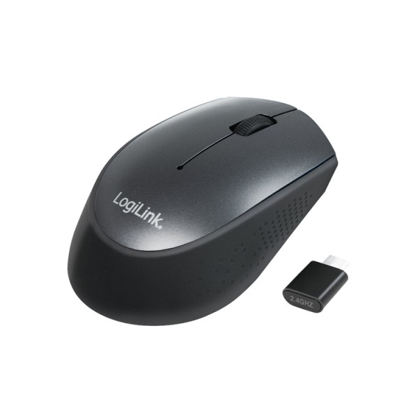 თაგვი Logilink ID0160 Mouse 3-button USB-C™ dongle black