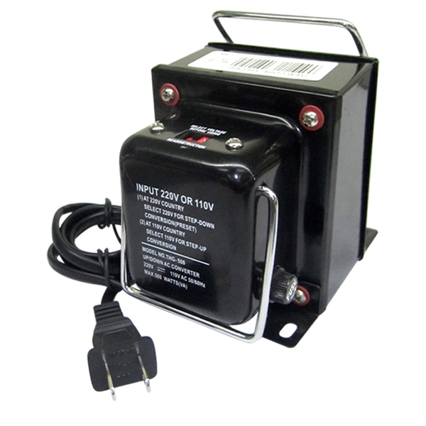  Simran TC-500W TRANSVERTER CONVERT 220V DOWN TO 110V