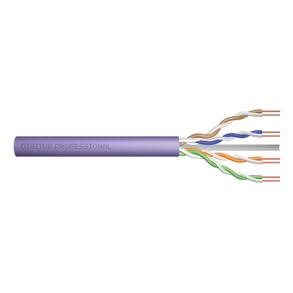 ქსელის კაბელი DIGITUS CAT 6 U-UTP installation cable 250 MHz