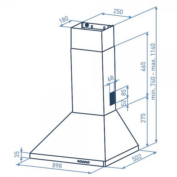 გამწოვი GRUNDIG GDK 5350 X