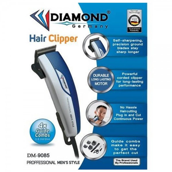 თმის საკრეჭი DIAMOND DM-9085 Silver/Blue